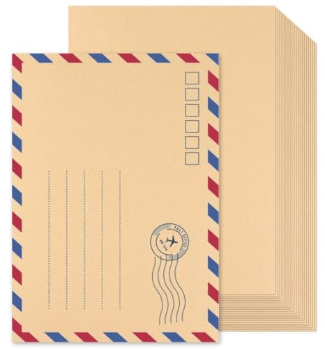 Braunes Kraftkartonpapier, 31,8 kg dick, 100 Blatt, A4-Größe, 190 g/m², mittelschwer, ideal für Bastelarbeiten, Kartenherstellung und DIY-Projekte