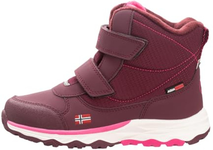 Trollkids Kids Hafjell Winter Boots, Redwood, 6 UK