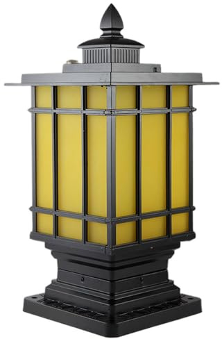 Borne Lumineuse d'extérieur, éclairage de Poteau, Lampe en métal et Colonne, Moderne et Populaire, avec Normes de clôture étanches, pour éclairage de Villa, Jardin, Parc, Lampes sur Pilier