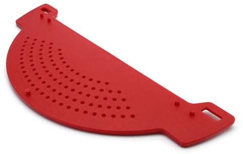 OSALADI 3 Filtros Escurridores de Ollas de Plástico PP Colador de Pasta para Espaguetis Herramienta de Cocina Portátil para Drenaje y Lavado Apto para Uso Doméstico Color Aleatorio