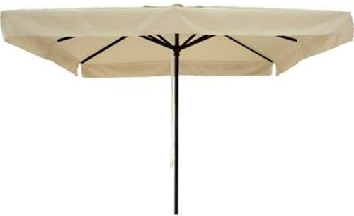 1 PZ OMBRELLONE PALO CENTRALE CLASSIC DOMUS ALLUMINIO/POLY ECRU MM 48 MT 2X3