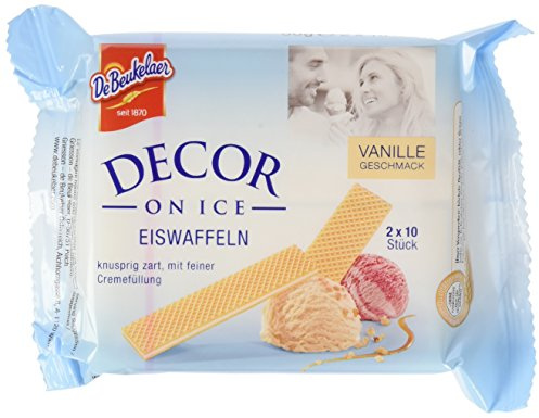 DeBeukelaer Decor On Ice Premium-Waffeln, 54er Pack (54 x 50 g)