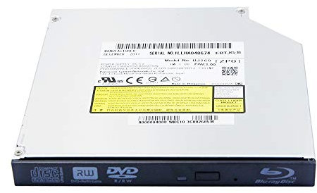 Dual Layer 6X 3D Blu-ray Burner Player Internal Optical Drive for Dell Optiplex 380 390 980 3010 9010 760 580 GX520 GX620 GX280 GX270 SFF Desktop Computer PC BD-RE DL 4X BDXL 100GB Blue-ray Writer
