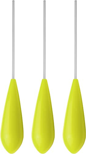 3er Set Spirolino Forellenposen in fluoreszierenden Signalfarben, schwimmend, Farbe :Gelb, Gewichte:25 Gramm