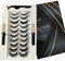 Updated 3D Magnetic Eyelashes Kit, with 2 Tubes of Magnetic Eyeliner Nature Look & Reusable Magnetic Lashes False Lashes (10 Pairs)