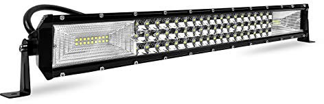 NAIZY 270W 7D LED Auxiliar Headlight Combo 12-24V DC Proyector LED Offroad Light Bar IP67, para SUV, ATV, etc.