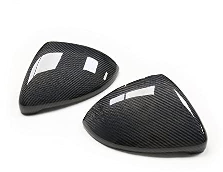 Spiegelkappen Für VW Für Golf 7 Mk7 Für GTI Für VW Für Trocken Für Golf 7 Kohlefaser-Seitenrückspiegelabdeckung Vollkohlefaser-Spiegelkappen 2013+ Seitenspiegelkappe