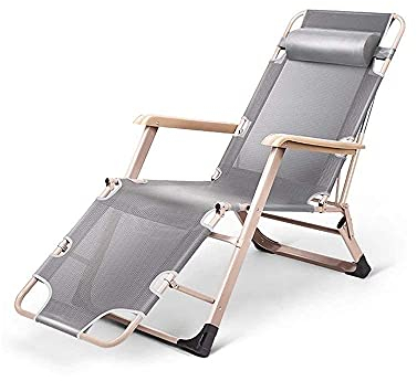 ANIFM Renovierung Haus Liegestühle mit Kopfstütze Klappstuhl Home Lounge Stuhl Balkon Sonnenliege Outdoor Reisestuhl Strandstuhl Lounge Stuhl kleine Überraschung Comfortable Anniversary