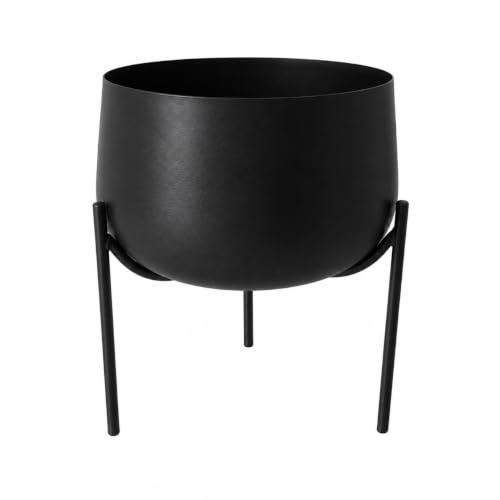 LIN HOME RS22104-1 Macetas De Hierro Forjado para Plantas, Resistentes, Exquisitas Y Delicadas, para Jardín, Hogar, Oficina.