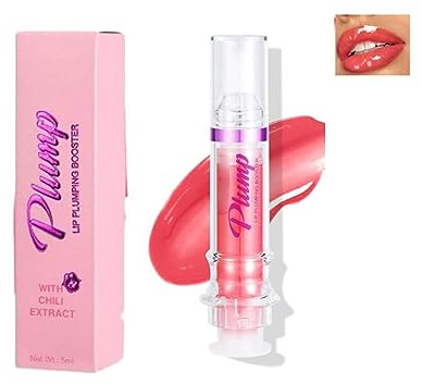Lip Plumper, Girabella Lip Plumper,Plumping Lip Gloss,Lip Plumper Gloss,Lip Plumping Booster Gloss,Plump and Pout Lip Plumper,Long Lasting Moisturizing Shimmer Lip Plumper (04#)