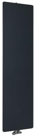 MILANO Anthracite Vertical Single Flat Panel Radiator 1800 x 500mm