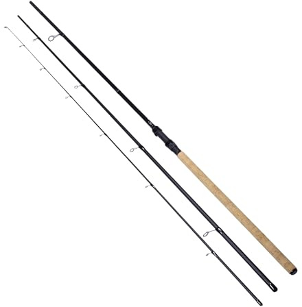 Zite Fishing Sbiro Distance Trout 360 | 3-teilige Forellenrute 360cm | 3-25g Wurfgewicht | Carbon Rute mit Korkgriff | Sbirolino Rute für Weite Würfe