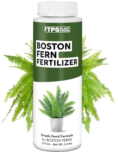 Boston Fern Fertilizer – Liquid Plant Food for Fuller Fronds, Rich Green Color & Healthy New Growth, 8 oz