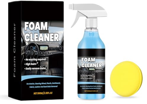 YIZITU Car & Rubber - Detergente spray per cruscotto e rivestimento protettivo a lunga durata
