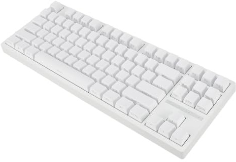 ACOGEDO 80% 87 Touches Clavier Mécanique sans Fil 2.4G 3.0 5.0 Type C Filaire Clavier de Jeu rétro-éclairé RVB Commutateur Rouge pour pour Type Filaire 3 Permettant Une Connexion à Tout Moment