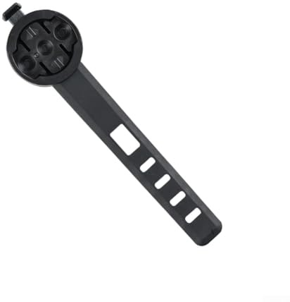 Soporte de navegación para computadora de bicicleta de 137 mm con soporte de luz trasera para tija de sillín Aero, ajuste de plástico ajustable para bicicleta MTB plegable (tija de sillín cortavientos