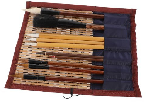 TEHAUX 1 Satz Chinesischer Kalligraphiepinsel japanischer Pinsel Zeichenstift kaligrafieset kalligraphie set Pinselstift für chinesische Kalligrafie Tintenpinsel Hakenlinie Füller