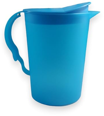 Tupperware Impressions 2 Qt Krug in leuchtendem Blau