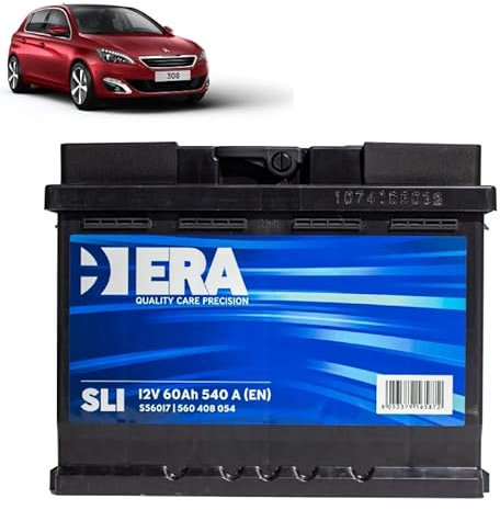 Batteria 60Ah per Peugeot 308 II 1.6 Hdi gasolio 2013+