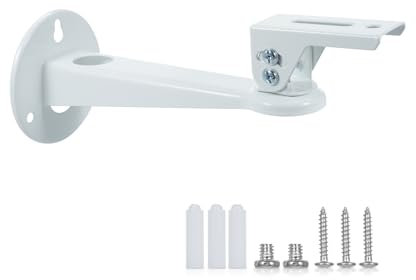 Docooler Support mural pour projecteur, angle réglable, support mural pour mini projecteur, support mural pour projecteur avec charge maximale de 1,5 kg, longueur maximale 20 cm, vis de fixation de