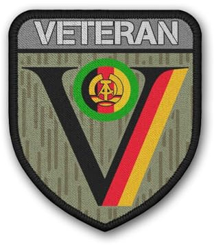 Patch NVA Grenztruppen der DDR Veteran Dienstzeit Strichtarn #42259
