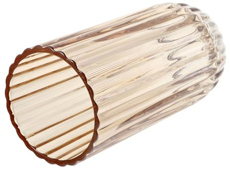 IMIKEYA Umweltfreundliche Glasvase – Hydrokultur- Kleiner Blumentopf Stilvolles Wohnaccessoire 1 Stück