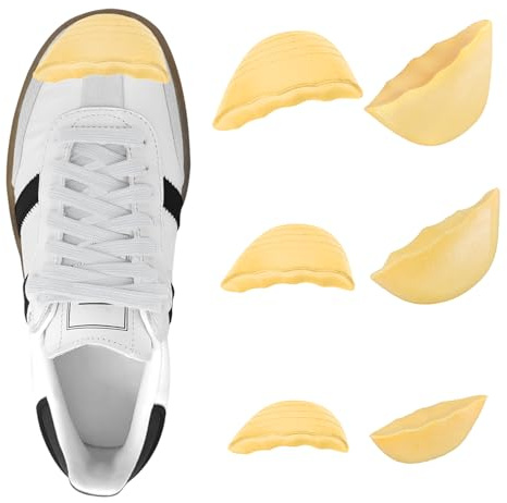 3 Paires Semelles Remplissage D'orteils Unisexes Respirants Et Doux | Semelles pour Trop Grande, Réducteur de Taille de Chaussures