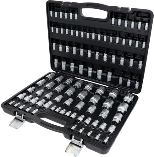 KS Tools 911.7101 1/4+3/8+1/2 Torx-Steckschlüssel-Satz, 101-tlg