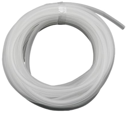 NFEKLFI Aquarium Schlauch 10M 4 * 6,0mm Sauerstoff Rohr for Luftpumpe Aquarium Silikon Schlauch Fisch Tank Luft Blase Stein Belüfter Schläuche Gartenarbeit Lieferungen