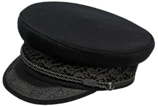 Balke Prinz-Heinrich-Mütze Kapitänsmütze, Farbe:schwarz, Größe:63