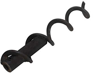 Vis sans fin poele a pellet spirale sans fin 200 300 400 500 600mm spirale vis a pellet convoyeur a vis poele granule (Longueur Totale 500mm)