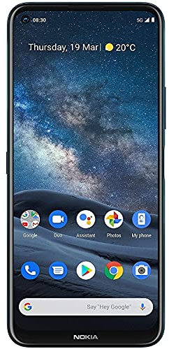 Nokia 8.3 - Smartphone 64GB, 6GB RAM, Dual Sim, Polar Night