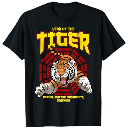Idée de cadeau d'anniversaire avec signe du zodiaque chinois T-Shirt