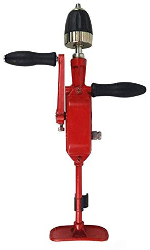 Trapano Manuale Per La Lavorazione Del Legno, Trapano A Mano Durevole Da 10 Mm Strumento Per Esperimenti Sulle Abilità Degli Studenti In Alluminio, Per Legno, Bambù, Metallo Sottile, Ecc.