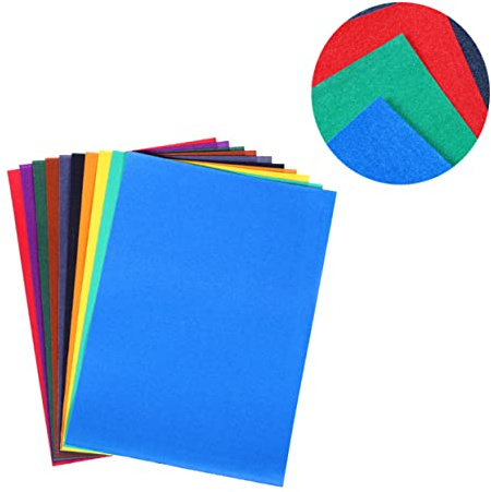 Angoily Papel de Lija de Colores Color Aleatorio Paquete de 10 Piezas 8k Fuerza de Fricción Fuerte y Arena Suave para Pintura al Óleo, Adecuado para Crayones y Niños Edades