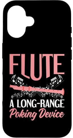 Flauta - Un dispositivo de punción de largo alcance Carcasa para iPhone 16
