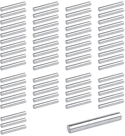 Metallstifte passend für IKEA IVAR Regal Stifte Bodenträger Regalstift | Zylinderstift Regalböden Perfekte Passform (64 Stück)