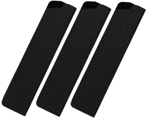 Zerodeko 3piezas Funda De Cuchillo Flocada Rectangular y Resistente Abrasión Para De Viaje Uso Exterior Protector De