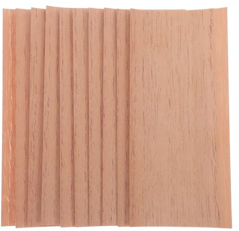 KICHOUSE 10pcs Aromatic Wood Chips Cigar Sheets for Humidors Accessories for Cigar Box