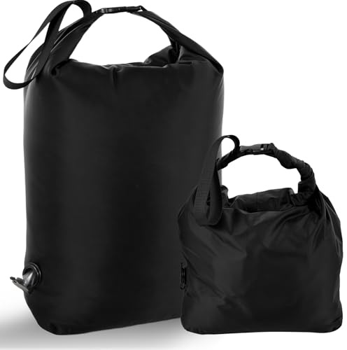 Wäschesack Reise, Wäschebeutel Reise mit Vakuum Kompression ohne Pumpe, Wasserdichter Nass Trocken Beutel für Schmutzwäsche, Platzsparender Organizer für Koffer Camping Sport （Größe M）
