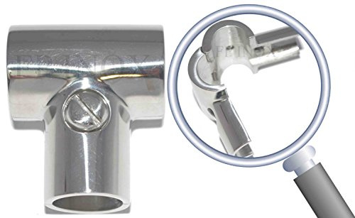 FP INOX Unión en T T ouvrant 30 mm Ángulo 90 ° Acero Inoxidable 316