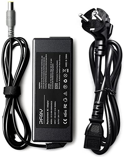 PFMY Laptop Netzteil Ladegerät Ladekabel 20V 4.5A 90W AC Adapter für Lenovo ThinkPad X60 T60 X200 X230 E430 E430C E520 E530 T400 T410 T420 T430 T430U T500 T520 L520 L530 SL300 SL400 SL500 Notebook