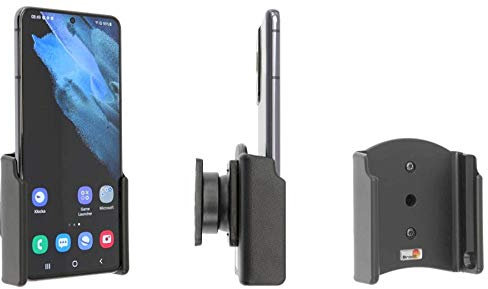 Brodit Gerätehalter 711244 | Made IN Sweden | für Smartphones - Samsung Galaxy S21 5 G SM-G991B/SM-G991B/DS, Schwarz