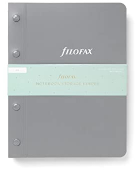 Filofax A5 Notizbuch-Aufbewahrungsordner, Grau