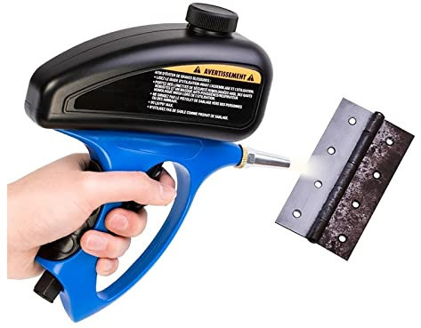 Sandstrahlpistole Kit, Sandstrahler, Rostentferner und Farbabbeizer mit kontinuierlichem Strahlen, verstellbare Sandstrahlpistole, 90 psi, tragbare Sandstrahlpistole, klein, Handheld, DIY, Anti-Rost,