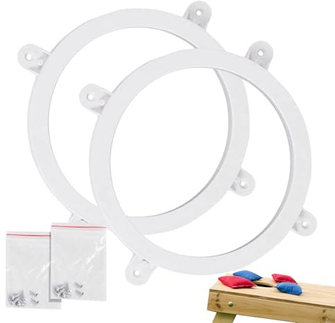 Teksome LED-Cornhole-Board-,Cornhole-LED-,Leuchtring-Cornhole-Sets | wasserdichte LED-Cornhole-, Cornhole-Board- für Garten, Hinterhof, Outdoor-Spaß