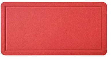 Akustikplatten, schalldichte Polsterung, leichte Filz-Pinnwand, Filz-Schallabsorptionsplatten für Akustikbehandlung und Wanddekoration, 240 x 120 cm (Größe: 240 x 120 x 0,9 cm, Farbe: G)