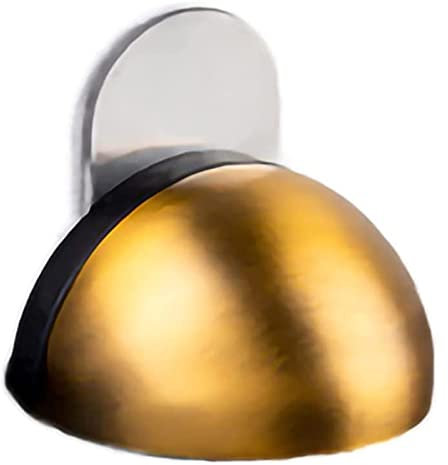 Türstopper für den Innenbereich, Magnetische Türstopper, Türstopper Edelstahl Magnetischer Türstopper Gebürstetes Satin-Nickel, Wand- und Bodenmontage Türhalter Türfests