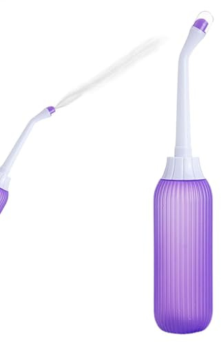 Camping Bidet Bottle – Personal Feminine Hygiene Sprayer, Skin-Friendly Spray Bottle | Travel-Friendly Cleaning Equipment Concept