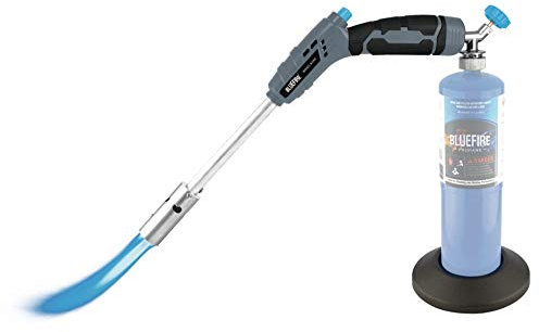 BlueFire Kamado Green Egg Griller e barbecue con base a gas combustibile da 45,7 cm con grilletto sul manico, funzionamento con una sola mano. Kamado Green Egg Griller e barbecue Accessorio perfetto!